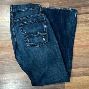 7 For All Mankind Denim Bootcut Jeans (31x29)